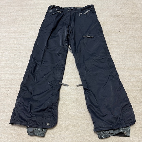 686 Snowboard Pants Smarty 3-in-1 Cargo Detachable Lining Black Women's Medium - Picture 1 of 9